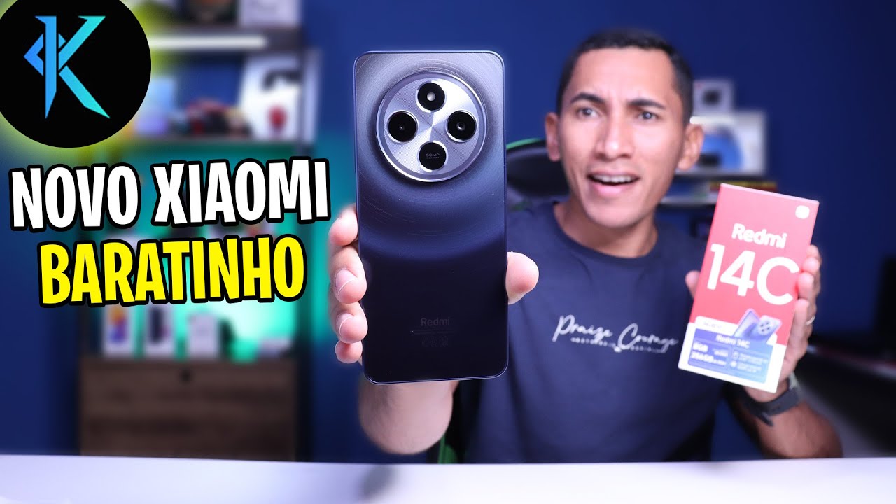 SERÁ QUE ESSE NOVO "BARATINHO" DA XIAOMI DÁ CONTA DO RECADO? NOVO REDMI 14C [BY DARLOS TECH]