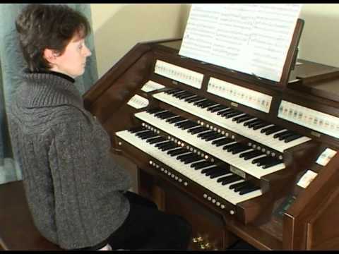 Alison playing Wyvern Organ