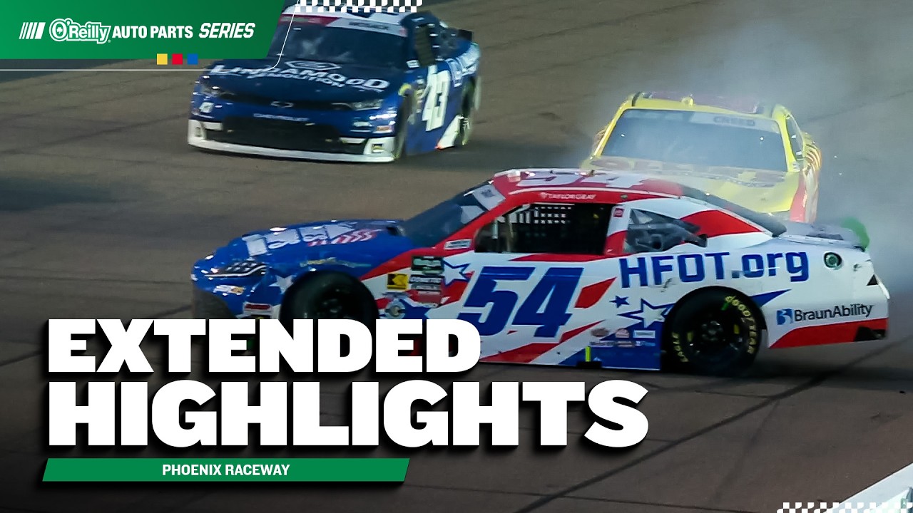 O'Reilly Auto Parts Series Highlights from Phoenix Raceway