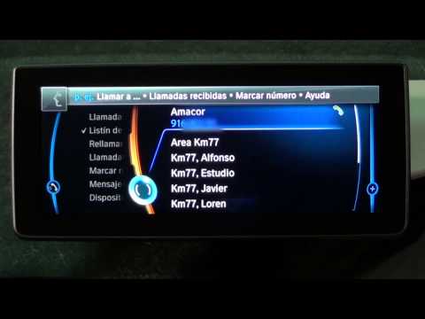 BMW i3. Modelo 2014. Órdenes vocales con sistema Professional