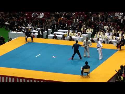 Alejandro Navarro vs Syohei Kamada @ 10th World Open Kyokushin Karate Tournament