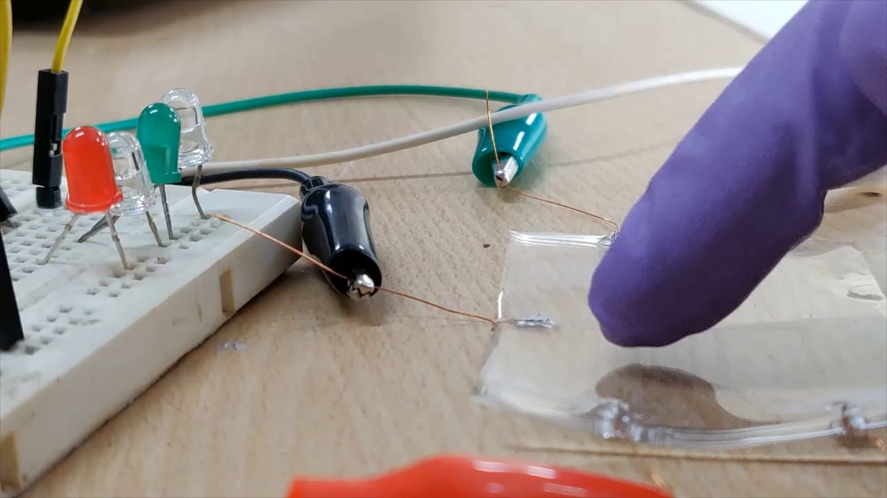 Transparent touch sensor