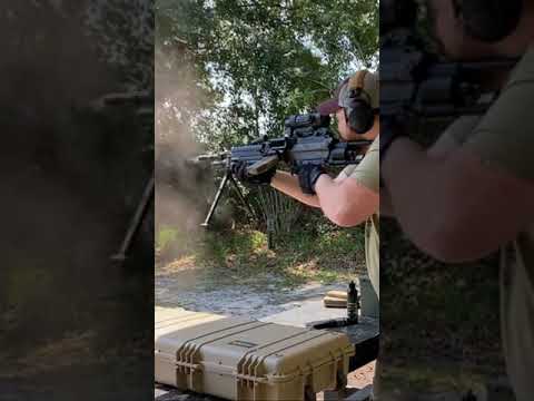 M249 Saw Full Auto Mag Dump