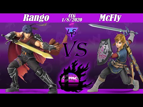 CCG Smash Ultimate 1/8/2020 - Rango (Ike) vs McFly (Link)