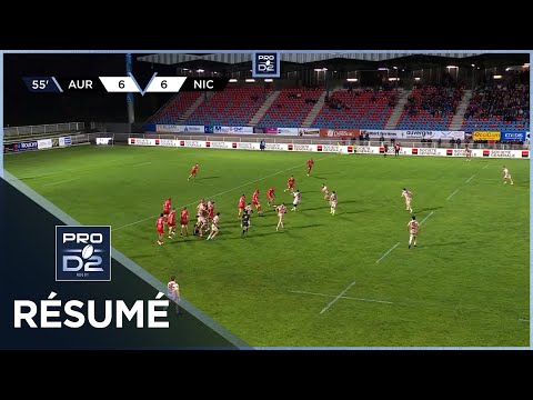 PRO D2 Saison 2024-2025 J07 - Résumé Stade Aurillacois - Stade Niçois Rugby