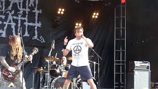 Napalm Death, "Oh So Pseudo", Montréal, Heavy MTL, 28 juillet 2018.
