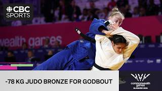 Canada's Coralie Godbout wins BRONZE in women's -78 kg judo on Day 10 of 2026 Commonwealth Games