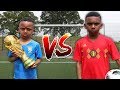 Neymar Jr vs Kevin De Bruyne Brazil vs Belgium World Cup Football Challenge
