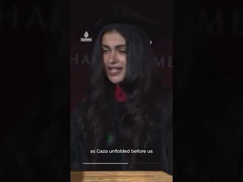 Harvard Medical School speaker dedicates graduation speech to Lebanon and Palestine
