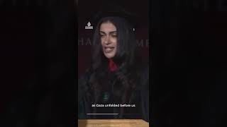 Harvard Medical School graduate uses commencement speech to criticize university silence on Gaza and Lebanon