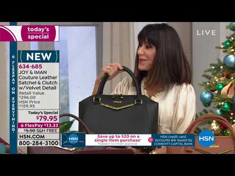 HSN | Joy & IMAN: Fashionably Functional 12.16.2018 - 12 PM