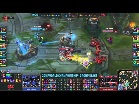 Koo vs FW  highlights | ( S5 World Championship Group Stage W2D1, Group A, 2015)