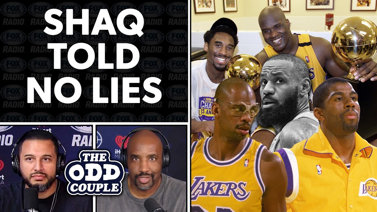 Shaq Draws the Line on LeBron's Place in Lakers History | THE ODD COUPLE