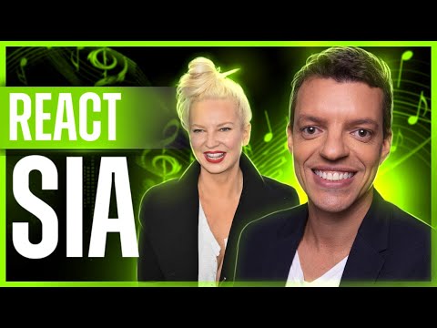REACT Sia [ANÁLISE VOCAL AO VIVO]