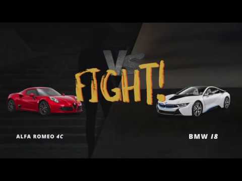 BMW i8 vs Alfa Romeo 4C. What’s your favourite?