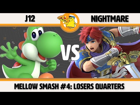 Mellow Mushroom SSBU #4 - J12 (Yoshi) vs Nightmare (Roy) Smash Ultimate Losers Quarters