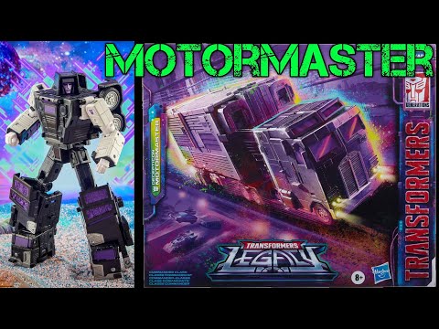 Transformers: Legacy Commander Decepticon Motormaster | VIDEO REVIEW