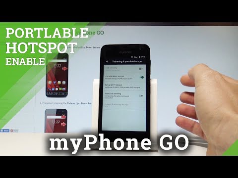 How to Enable Portable Hotspot in myPhone GO - Share Wi-Fi |HardReset.Info