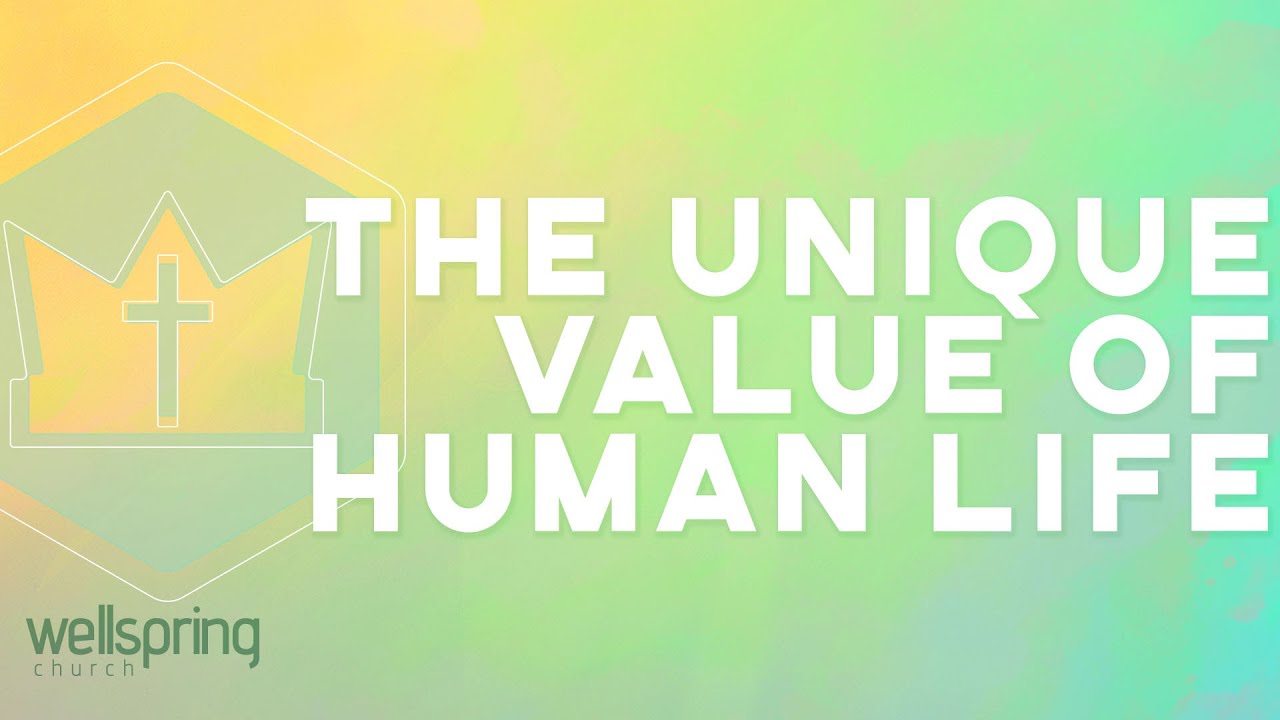 The Unique Value of Human Life