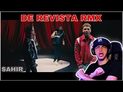 SAHIR ❌ OZUNA ❌ AMARION - DE REVISTA REMIX🤯🔥 *video reacción*