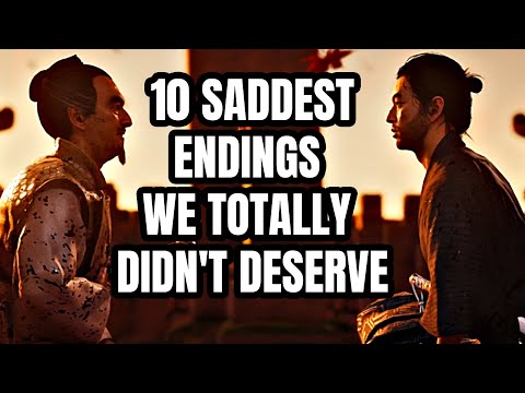 10 SADDEST Video Game Endings We Totally Didn't Deserve