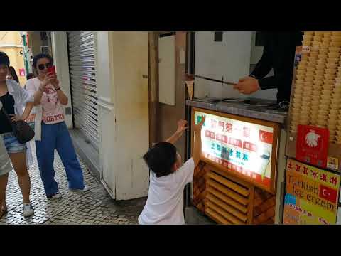 BAKUL ICE CREAM PALING KURANG AJAR SEDUNIA 😂😄 TURKISH ICE CREAM