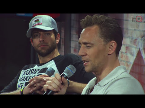 Tom Hiddleston "LOKI" w/ Zac Levi | Nerd HQ 2016: A Conversation for a Cause