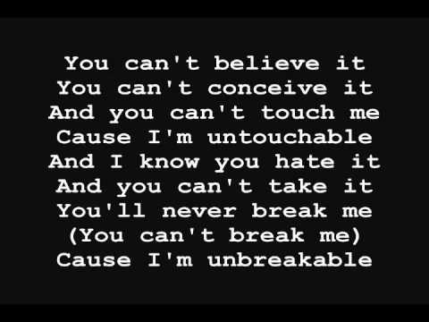 Michael Jackson-Unbreakable Lyrics (HQ)