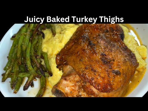 A Quick Turkey Thigh Dinner in UNDER 2 hours!! | Tanny Cooks