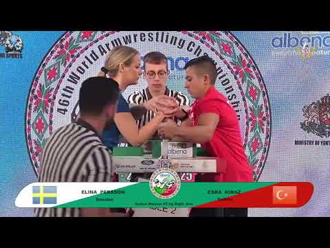 Persson Elina vs Kiraz Esra | Up to 55 kg | XLVI WORLD ARMWRESTLING CHAMPIONSHIP | 2025