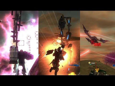 EDF Earth Defense Force 5 DLC 1 Online M 13 Engage Aliens 3 - Hard Compilation