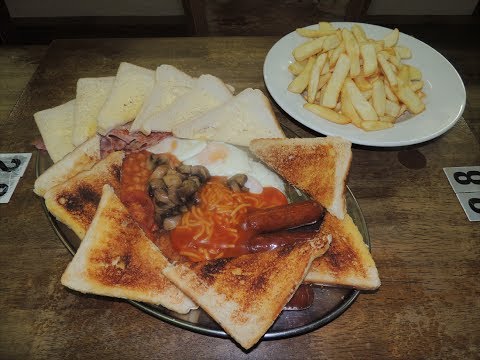 BEAST BREAKFAST CHALLENGE in Swansea, Wales!!