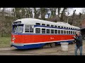 SEPTA 1947 St Louis Car Co PCC 2168 At The Baltimore Streetcar Museum
