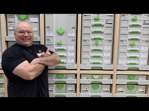 My Festool Storage Is Way Better Than Yours !!!