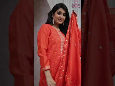 Panch Ratna Zareena Viscose Jacquard Wholesale Designer Salwar Suit Catalog – product video thumbnail
