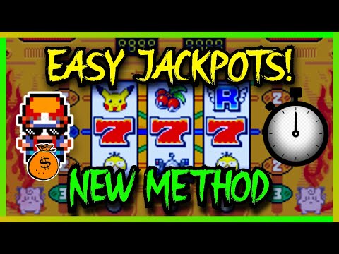 How to Win JACKPOTS on Slot Machines at the Game Corner (Pokemon Fire Red / Leaf Green)