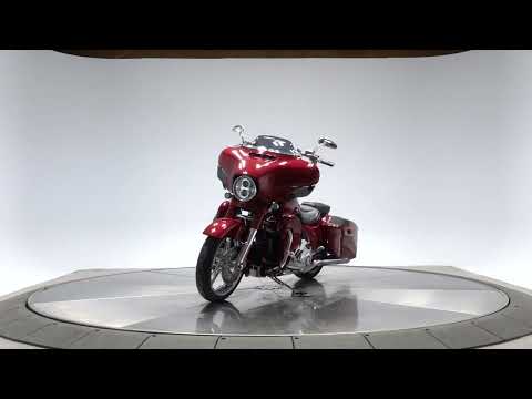 2016 Harley-Davidson® CVO™ Street Glide® Atomic Red with Candy Apple Flames with 11,097 miles!