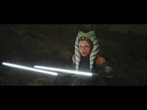 Din Djarin vs Ahsoka Tano - The Mandalorian Season Two (2020)
