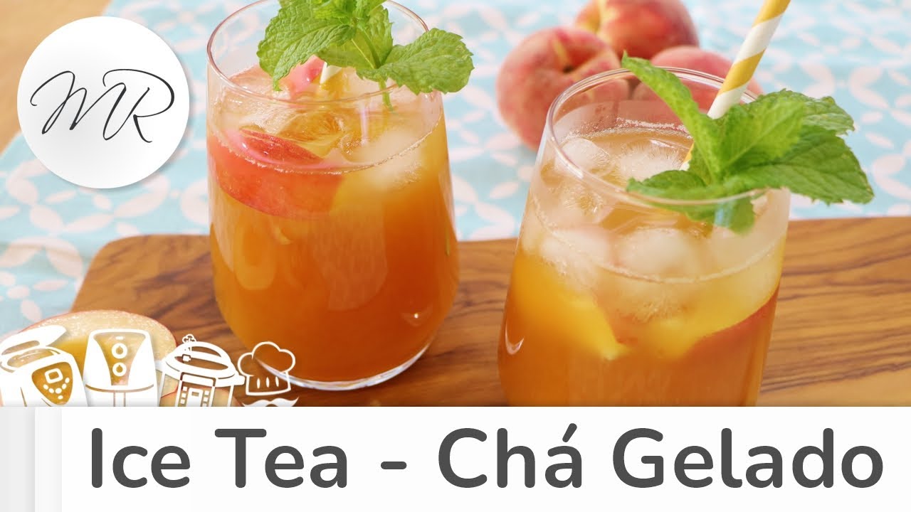 Ice Tea - Chá Gelado de Pêssego ou Limão - Maurício Rodrigues