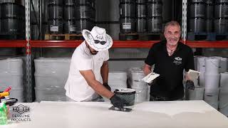 DEVELIME - Resin Quartz 400 with texture finish