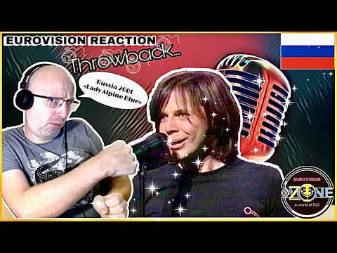 Russia 2001  - REACTION AND ANALYSIS - Mumiy Troll  "Lady Alpine Blue" - Eurovision Song Contest