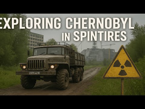 Exploring Chernobyl Map in Spintires EP1