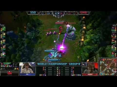 ♠ SEASON 3 ♠ || SSO vs GMB  Samsung Galaxy Ozone vs Gambit Gaming  Worlds 2013 Day 4 Group A D4G1