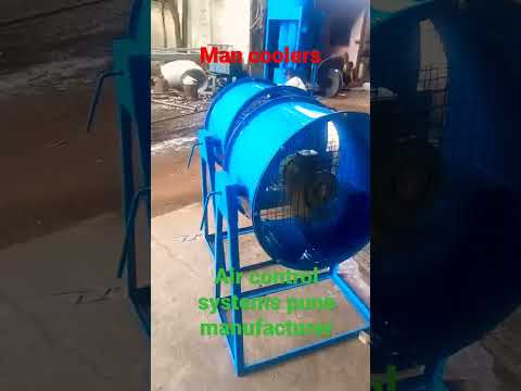 Mild steel electric man cooler fan, for industrial use, wall...