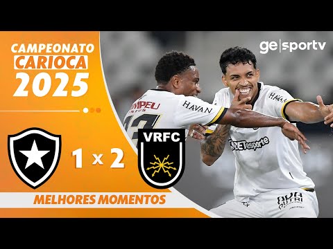 Gols e lances de Botafogo x Volta Redonda