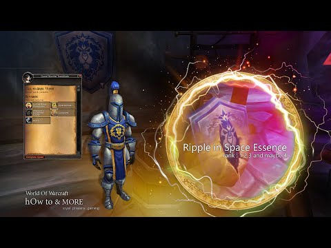 Ripple in Space, Nazjatar PVP Essence Rank 1,2,3 and maybe 4