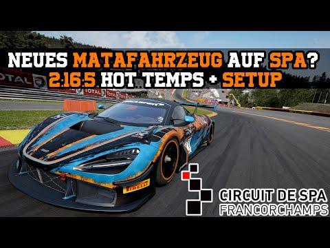 BESTES Auto auf SPA ? SPA 2:16:5 Hotlap + Setup - McLaren 720s Gewinner des UPDATES ? - ACC