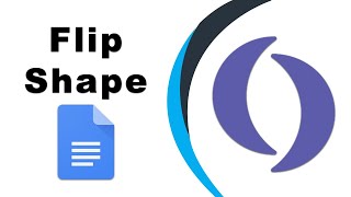 How to flip shape in google docs