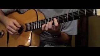 Ben Folds Five's "Cigarette," fingerstyle guitar arrangement