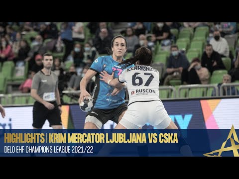 HIGHLIGHTS | #MOTW | Krim Mercator Ljubljana vs CSKA | Round 8 | DELO EHF Champions League 2021/22